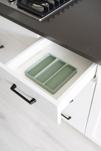 Children Utensil Drawer Organizer - Sage