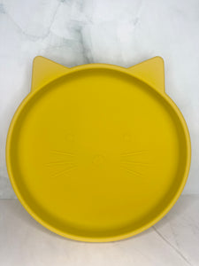 Toddler Plate with Suction - Mustard