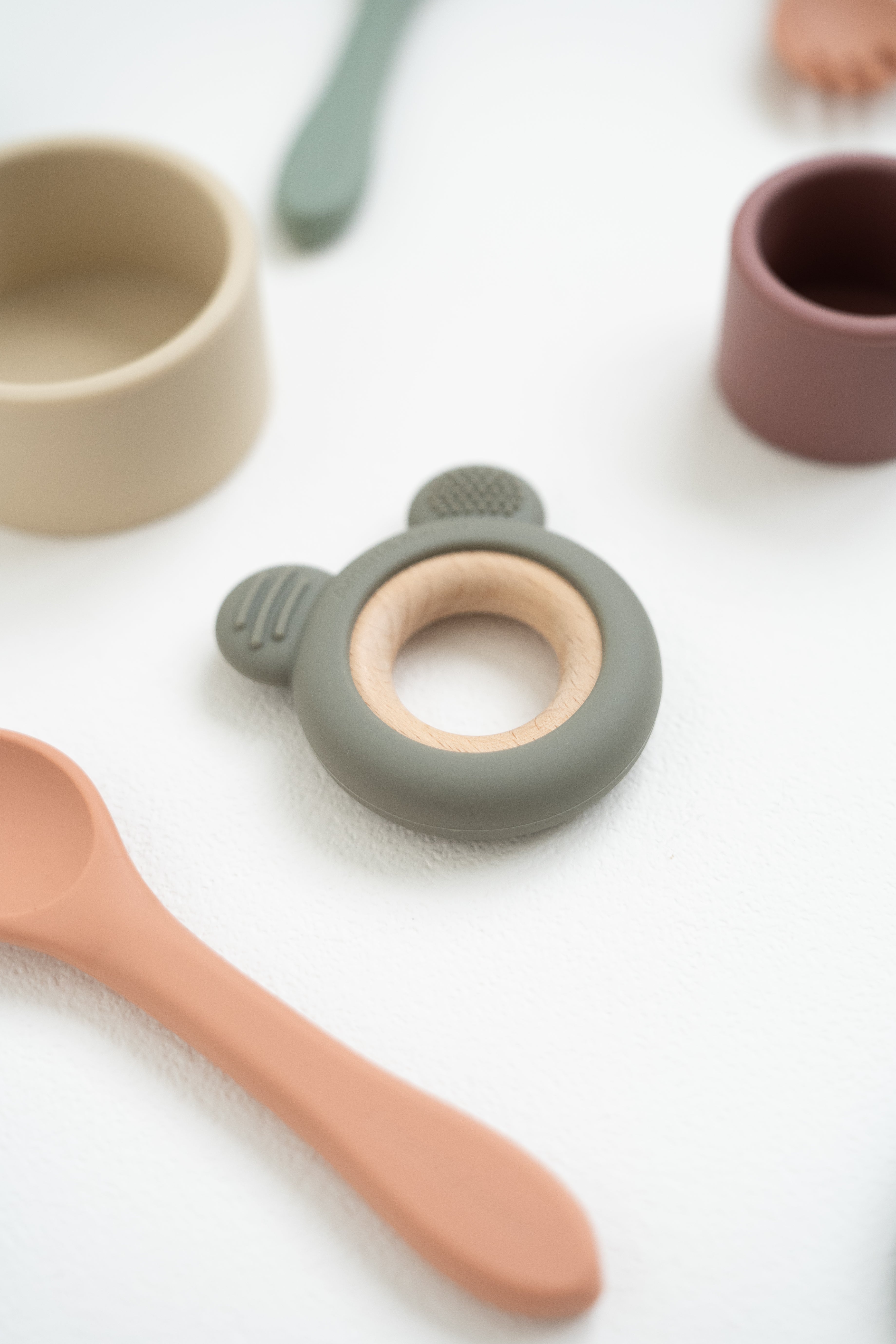 Bear Ears Baby Teething Toy