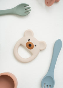 Bear Face Baby Teething Toy