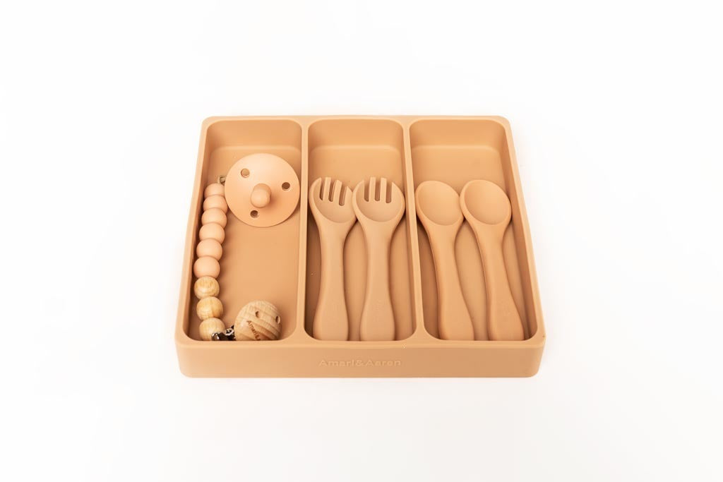 Children Utensil Drawer Organizer Set - Neutral